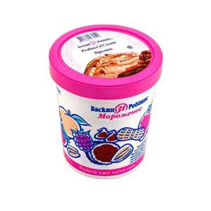 Кленовое и фисташковое мороженое Baskin Robbins